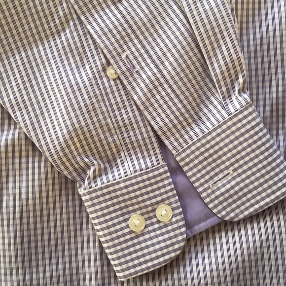 LIKE NEW Pronto Uomo slim fit dress shirt, 17 34/35 - Picture 4 of 11